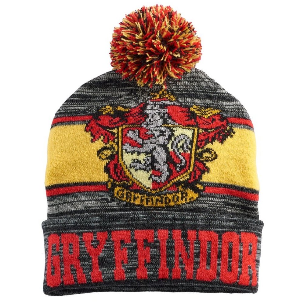 Harry Potter Gryffindor Pom Beanie Ski Cap Hat
